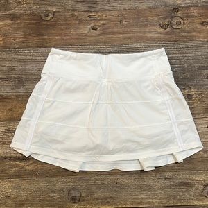 Lululemon Athletica Pace Rival Mid-Rise Skirt 12”
